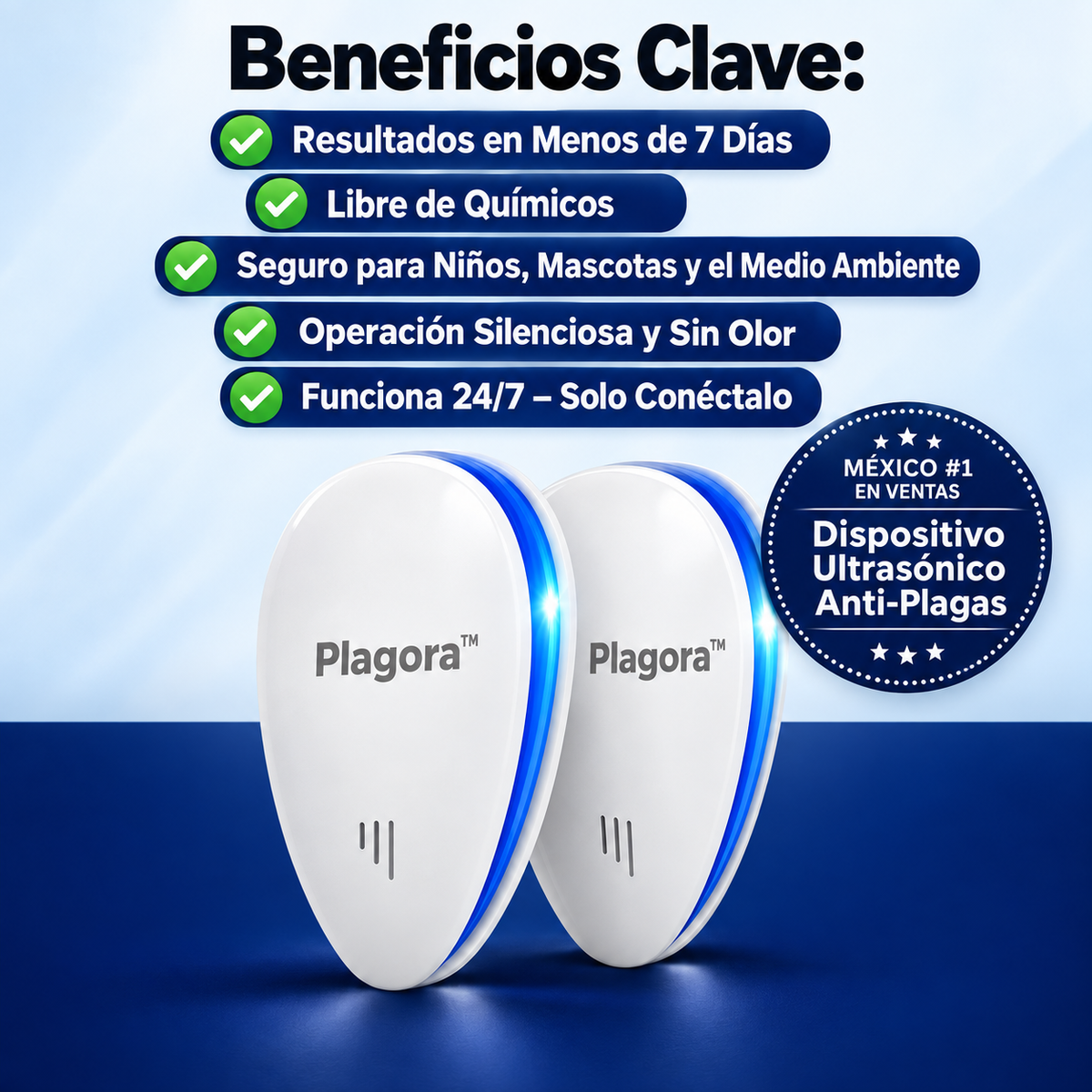 PLAGORA™ Escudo Invisible