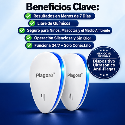 PLAGORA™ Escudo Invisible